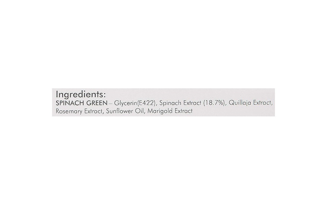 Sprig Spinach Green Natural Extract    Bottle  15 millilitre